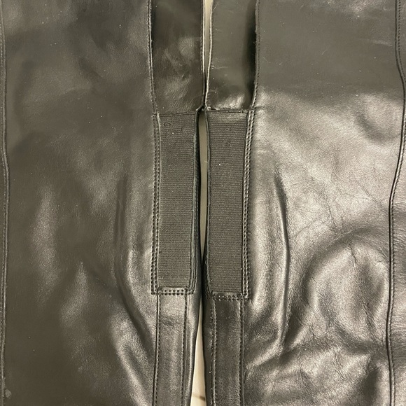 Enzo Angiolini Knee High Black Boots Size 9.5 Sleek Chic - Picture 9 of 10